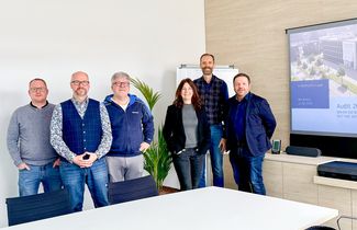 Gruppenfoto von Lindschulte-Mitarbeitenden