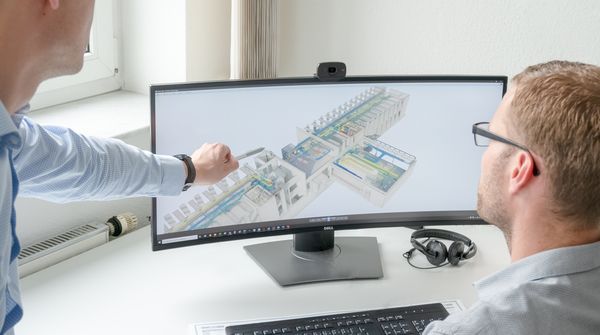 Digitale Planung des gesamten Bauvorhabens