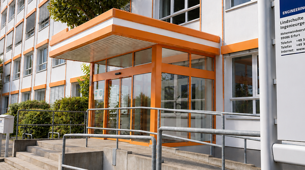 Außenansicht unseres Standorts in Erfurt