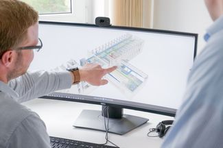 Digitale Planung am Computer