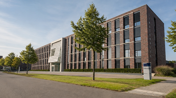 Außenansicht des Lindschulte-Hauptstandorts in Nordhorn