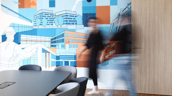 Blick in die Büroräume am Lindschulte-Standort Oldenburg